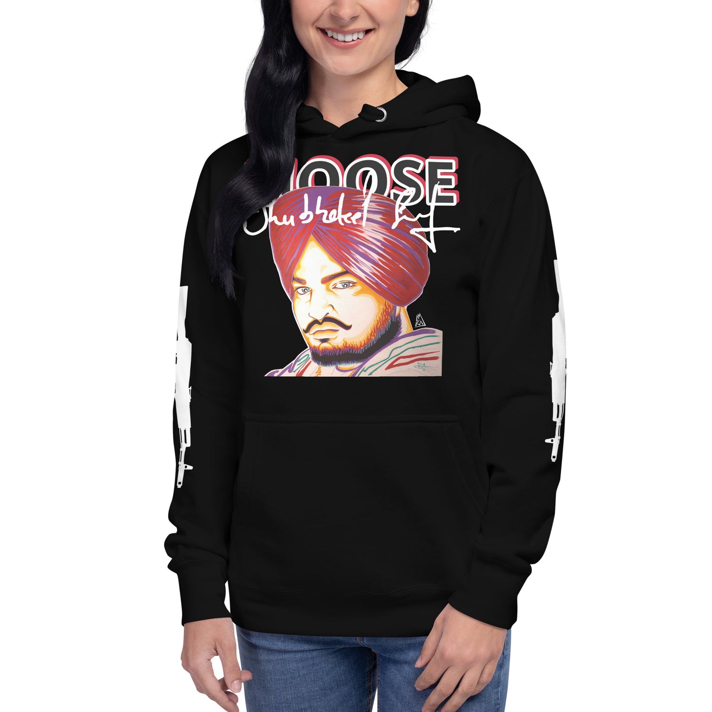 Moose AK-47 Vybe Shubdeep Singh - Black Hoodie