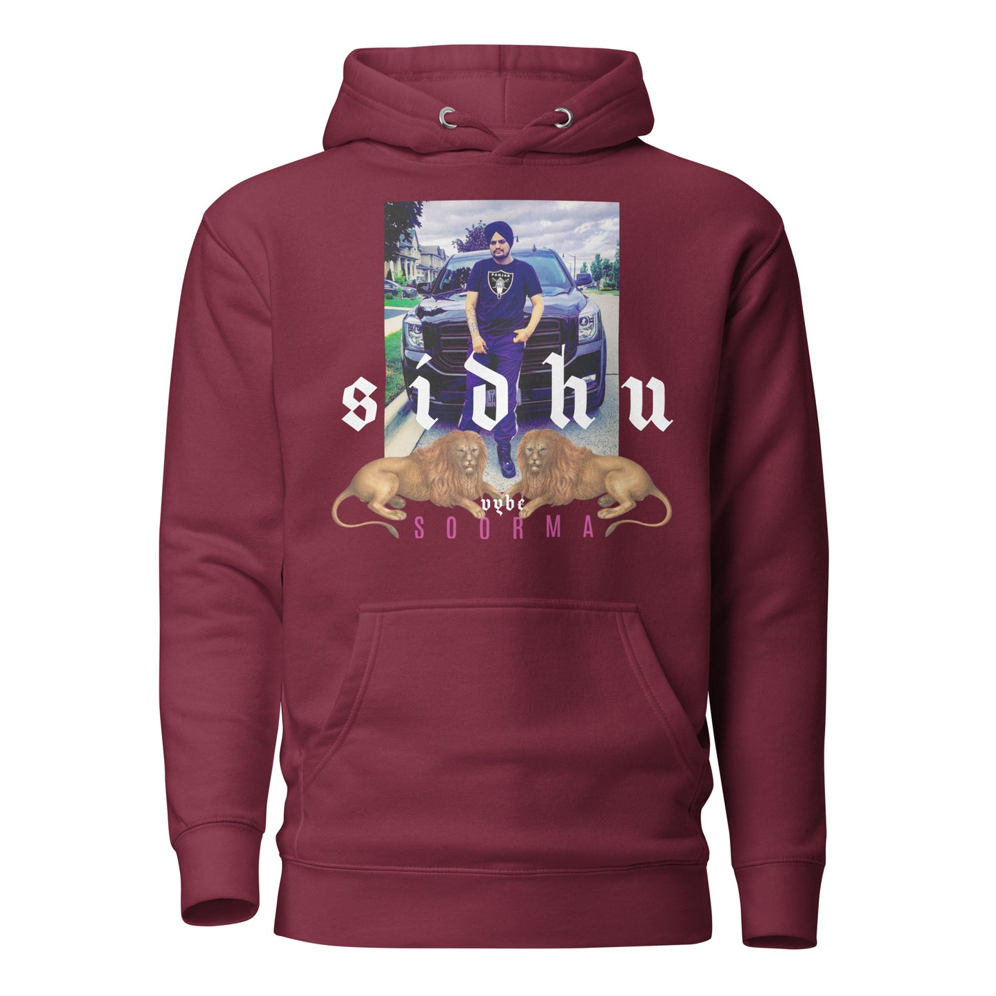 Sidhu Soorma Lions Vybe - Multicolor Hoodies